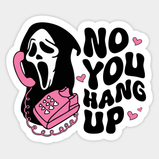 "Hang Up" Ghostface Horror Fan Gift Sticker